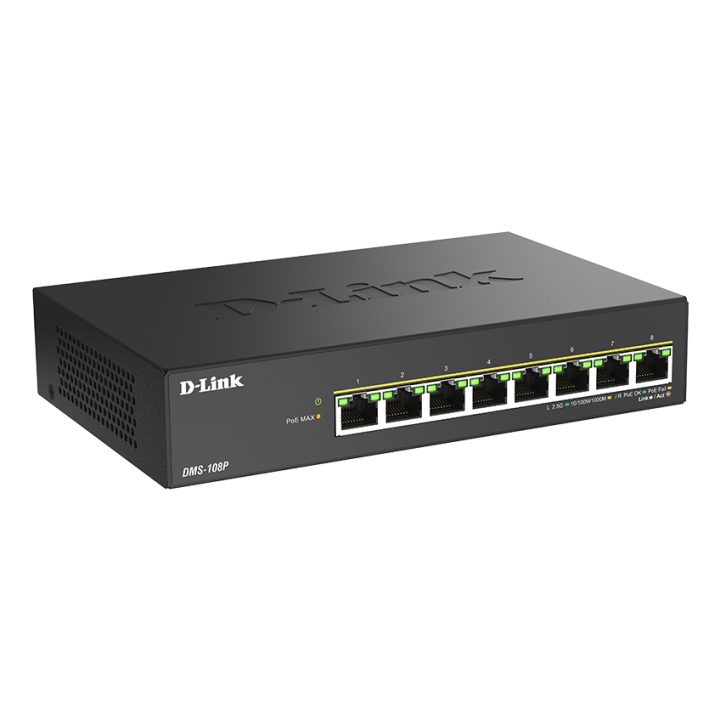 D-Link DMS-108P/E switch No administrado 2.5G Ethernet…