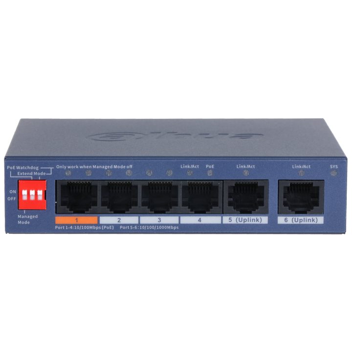 Dahua Technology CS4006-4ET2GT-60 Managed L2 Gigabit Ethernet…