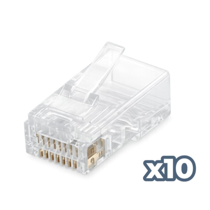 Phasak RJ45 Cat. 6 UTP Connector (10 pcs) PHK 45C6