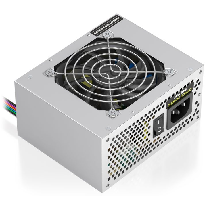 AISENS SFX 500W OEM Power Supply, Silver