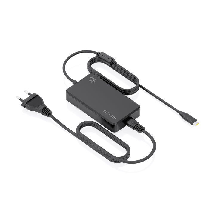 AISENS Desktop GaN Charger 90W PD3.0 1xUSB-C 1.8m, Black