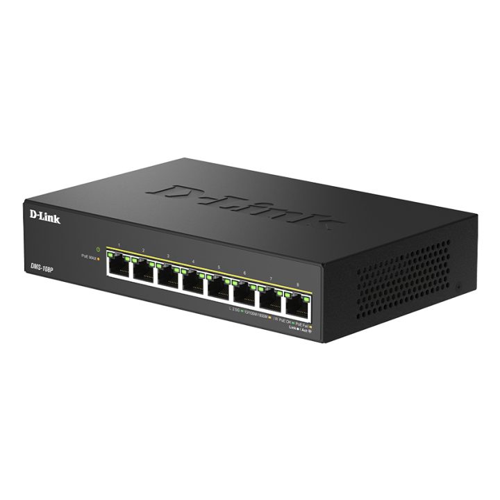 D-Link DMS-108P/E switch No administrado 2.5G Ethernet…