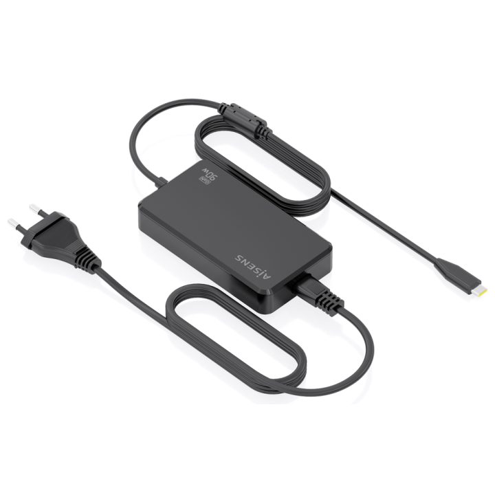 AISENS Desktop GaN Charger 90W PD3.0 1xUSB-C 1.8m, Black