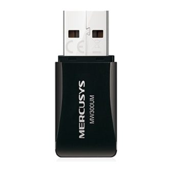 Mercusys MW300UM 300Mbps USB 2.0 Wi-Fi Adapter
