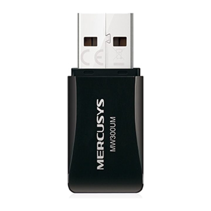 Mercusys MW300UM 300Mbps USB 2.0 Wi-Fi Adapter