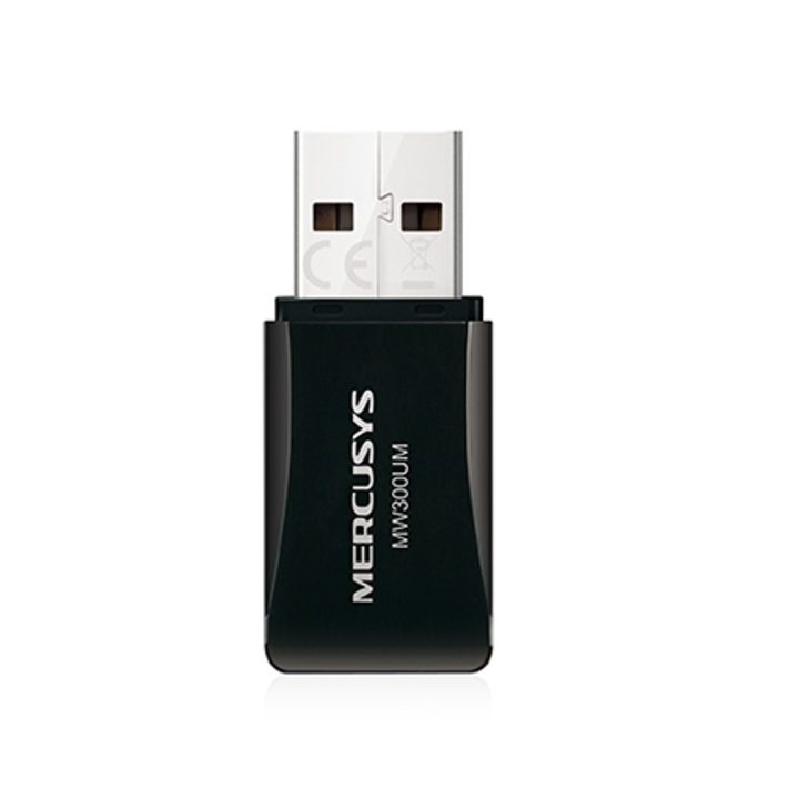 Adaptador Wi-Fi USB 2.0 Mercusys MW300UM 300Mbps