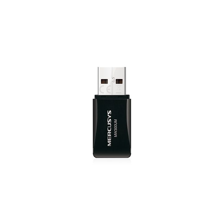 Mercusys MW300UM 300Mbps USB 2.0 Wi-Fi Adapter