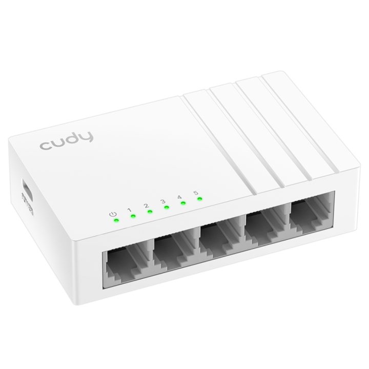 Cudy FS105D Unmanaged Fast Ethernet (10/100) Switch White