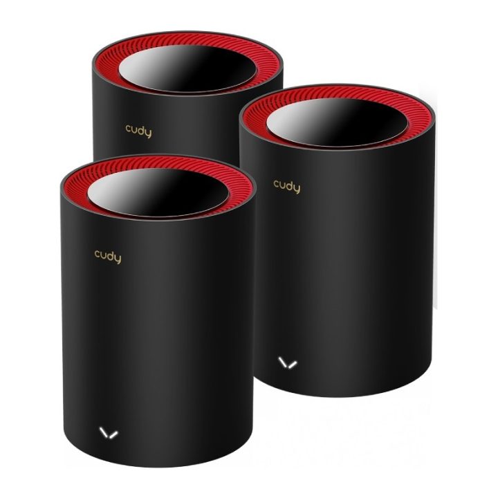 Cudy M3000 3-Pack Doble banda (2,4 GHz / 5 GHz) Wi-Fi 6 (802.11ax)…