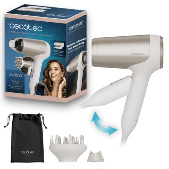 Cecotec IoniCare Power&Go Heaven Champagne secador 2400 W Champán…