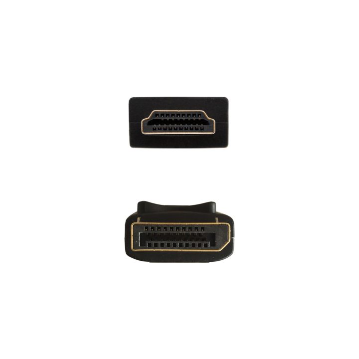 AISENS DISPLAYPORT TO HDMI CONVERTER CABLE, DP/M-HDMI/M, BLACK, 2.0M