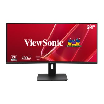 Viewsonic VA VA3420C-2 ecrã para PC 34" 3440 x 1440 Píxeis UltraWide…
