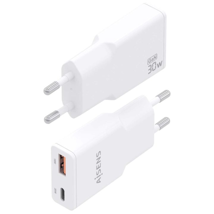 AISENS ASCH-30W2P046-W carregador de dispositivo móvel Câmara…
