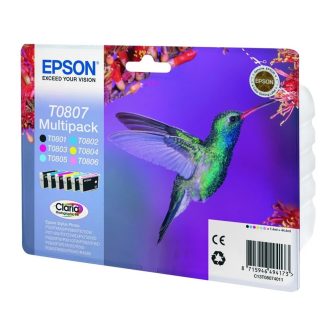 Epson Hummingbird Multipack T0807 6 cores