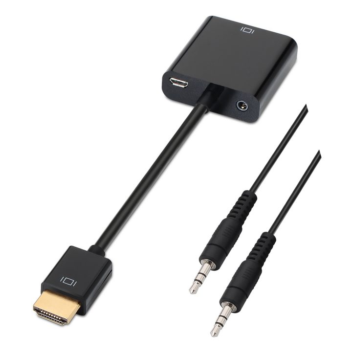 AISENS A122-0126 Video Cable Adapter 0.1 m Black