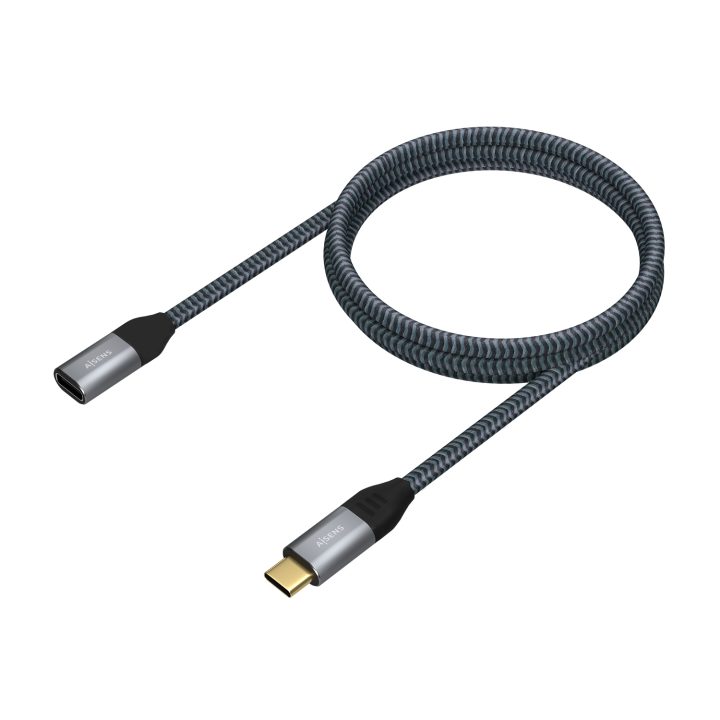 AISENS Cabo USB 3.2 Gen2X2 Alumínio 20Gbps 5A 100W, Tipo…