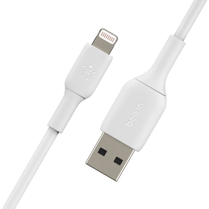 Cable Lightning a USB tipo a Belkin 1m-macho-macho-blanco…