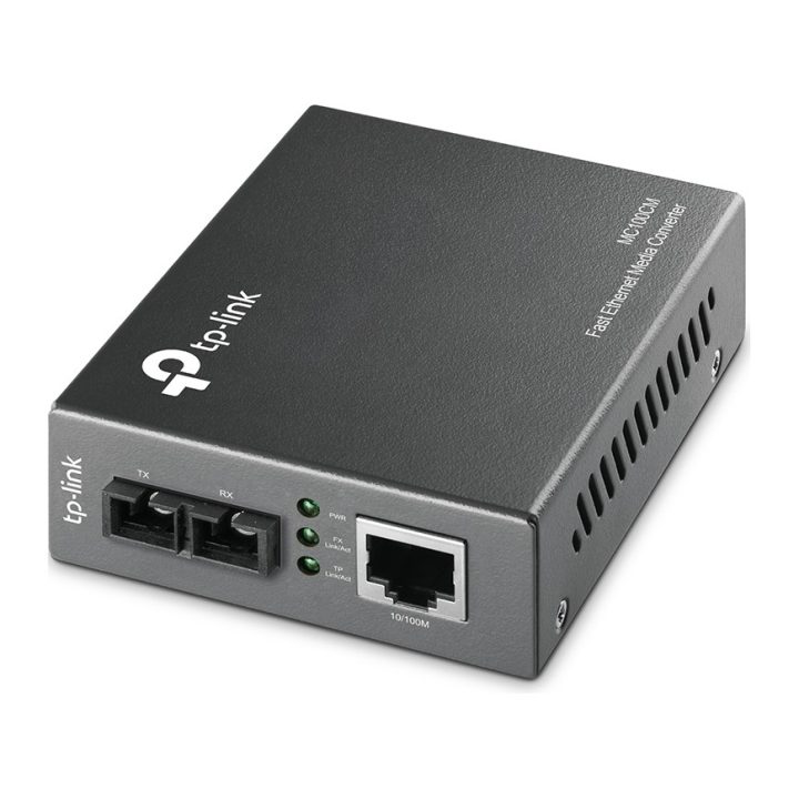 TP-Link MC100CM Media Converter 1000 Mbit/s 1310 nm Black