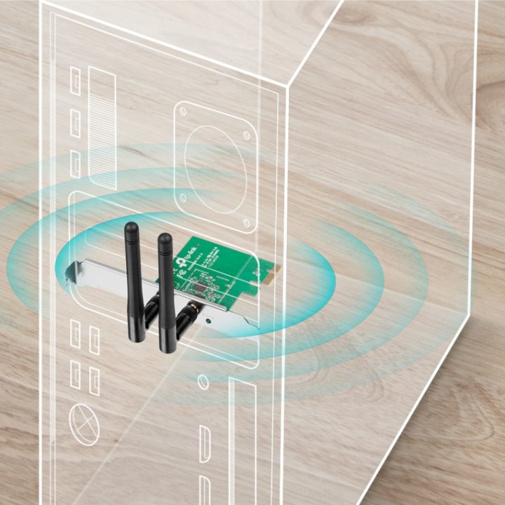 TP-Link TL-WN881ND adaptador e placa de rede Interna WLAN 300 Mbit/s