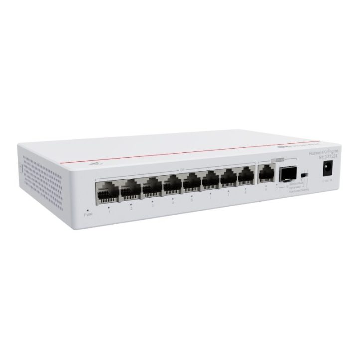 HUAWEI S110-8T2ST (8 portas 10/100/1000base-t, 1 porta SFP GE, 1…