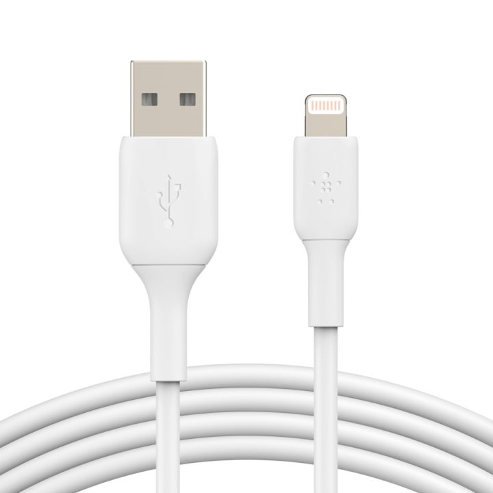 Cabo Lightning para USB tipo A Belkin 1m-macho-macho-blanco…