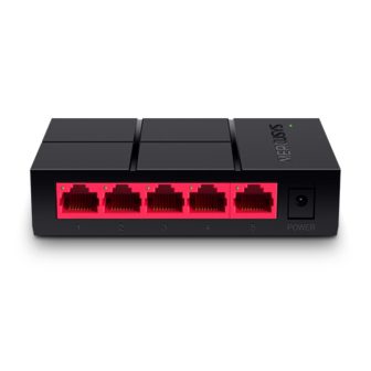 Switch Mercusys MS105G 5 puertos-10-100 - 1000Mbps-RJ45