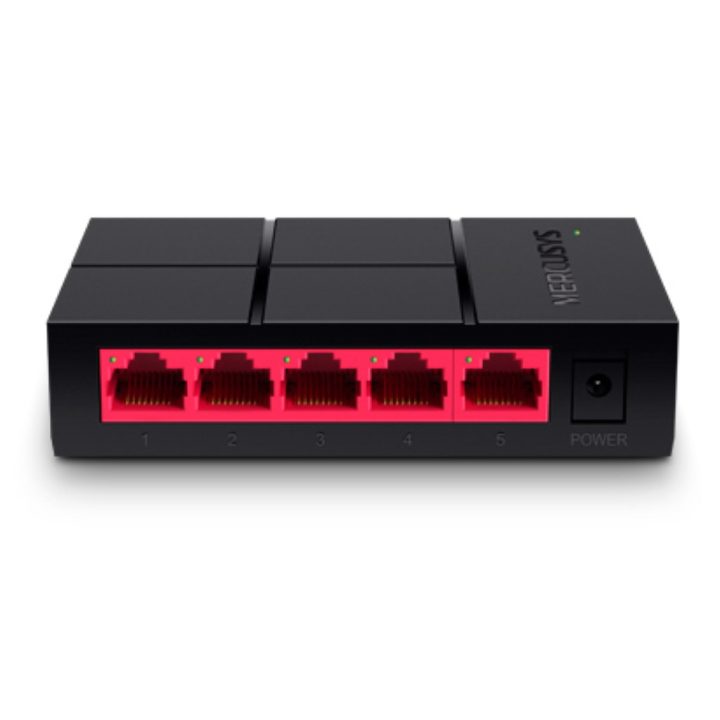 Switch Mercusys MS105G 5 puertos-10-100 - 1000Mbps-RJ45