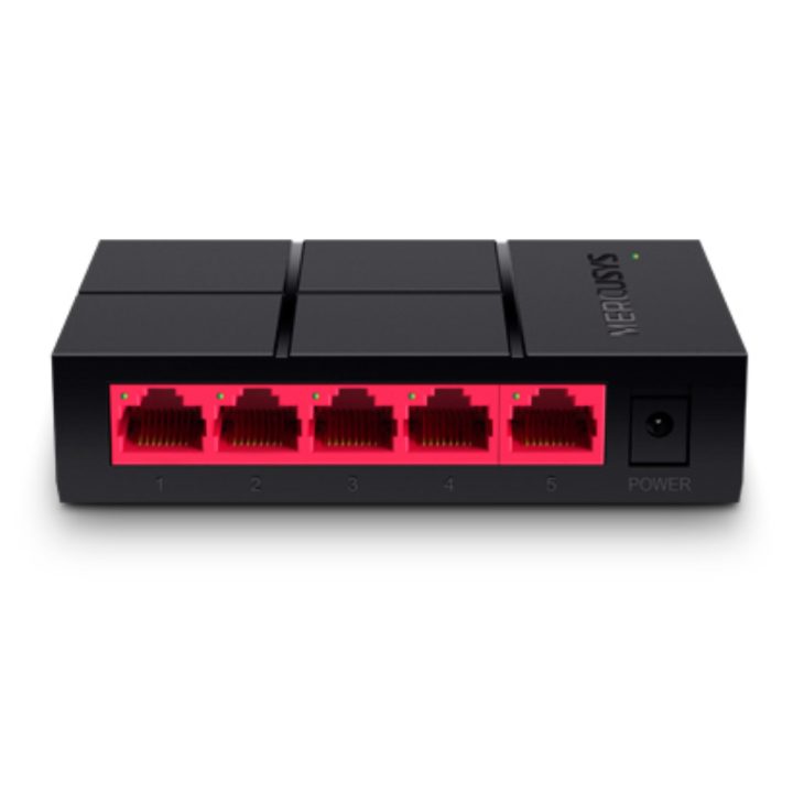 Switch Mercusys MS105G 5 puertos-10-100 - 1000Mbps-RJ45