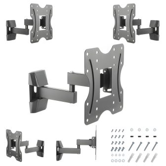 Gembird WM-42ST-01 TV Mount 42" Black