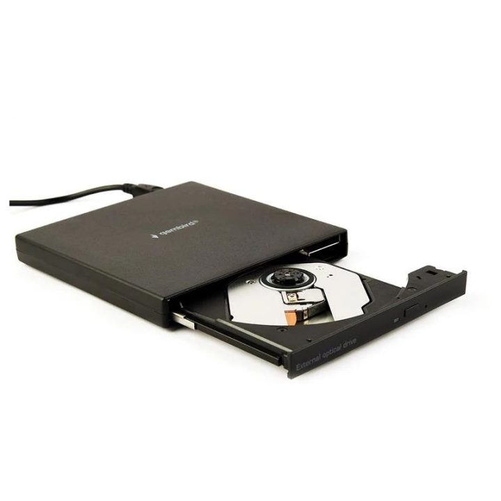 Gembird Unidade de DVD USB 2.0 externa Preta (DVD-USB-04)