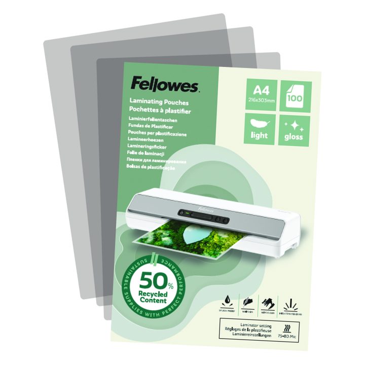 Fellowes 100142987 plastificador 100 pieza(s)