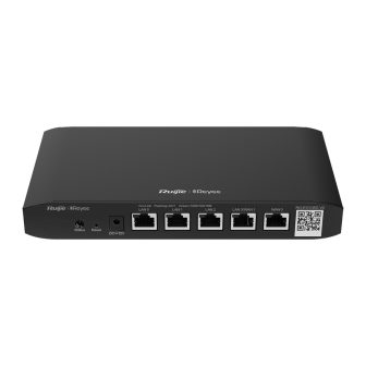 Ruijie Networks RG-EG105G-V2 Gigabit Ethernet Router Black