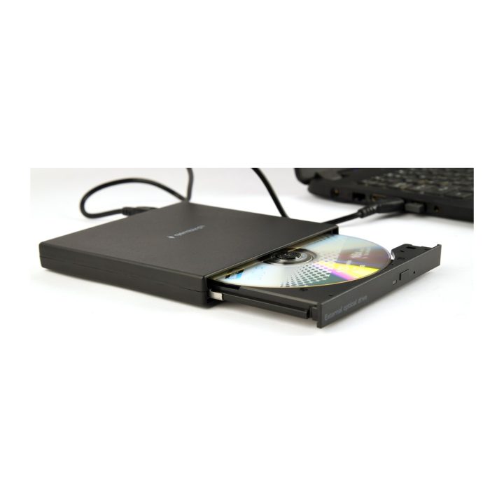 Gembird External USB 2.0 DVD Drive Black (DVD-USB-04)