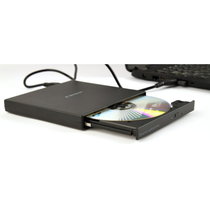 Gembird Unidade de DVD USB 2.0 externa Preta (DVD-USB-04)