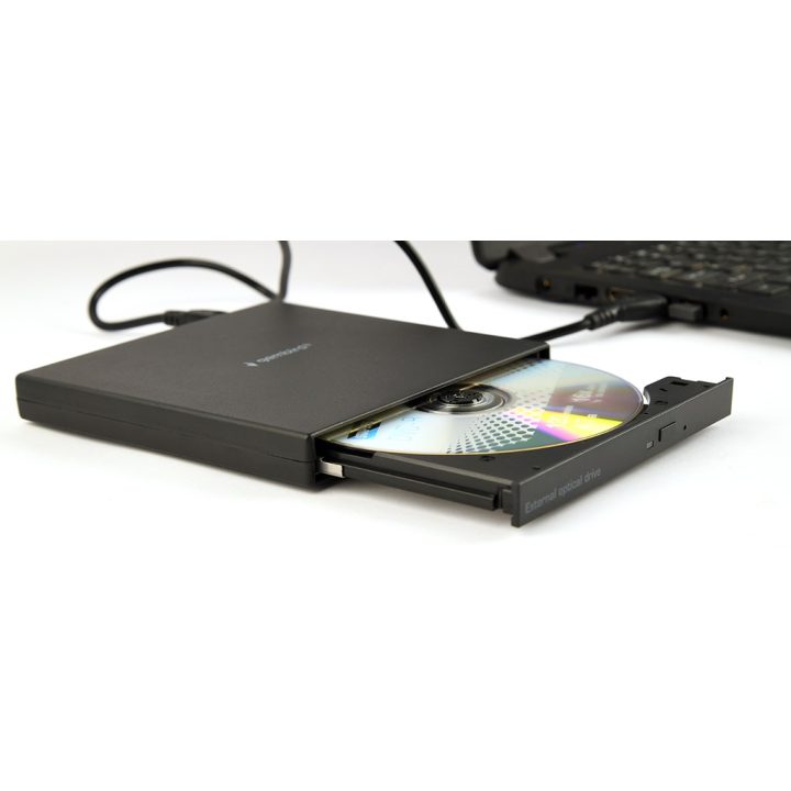 Gembird Unidad de DVD USB 2.0 exter Negra (DVD-USB-04)