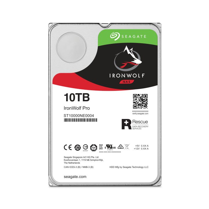 Seagate IronWolf Pro ST10000NT001 disco rígido interno 10 TB 7200 RPM…