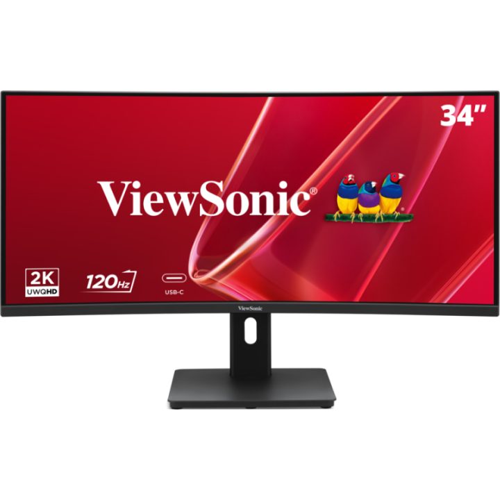 Viewsonic VA VA3420C-2 PC Monitor 34" 3440 x 1440 Pixels UltraWide…