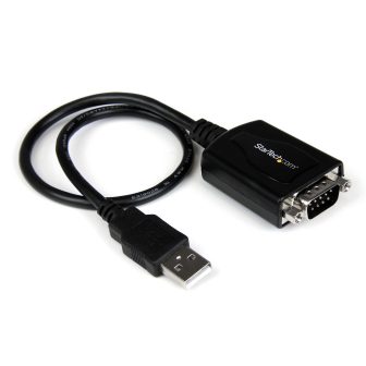 StarTech.com 0.3m USB to Serial RS232 Port Cable with COM Port…