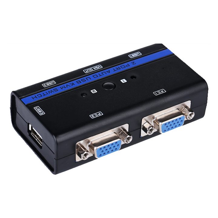 AISENS A111-0064 KVM Switch Rack Mount Black