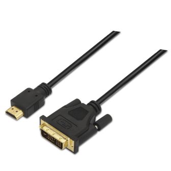 AISENS A117-0090 Video Cable Adapter 1.8 m HDMI Type A (Standard) DVI…