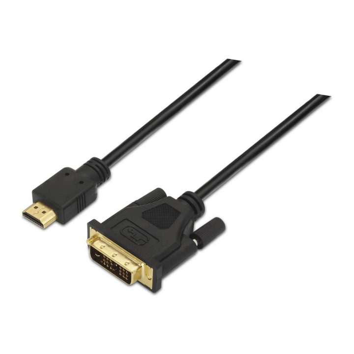 AISENS A117-0090 Video Cable Adapter 1.8 m HDMI Type A (Standard) DVI…