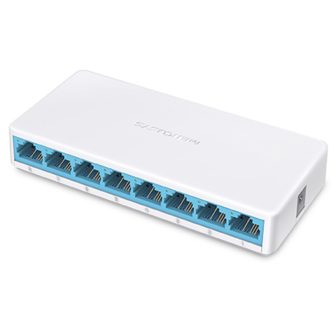 Switch Mercusys MS108 8 puertos-10 - 100Mbps-RJ45