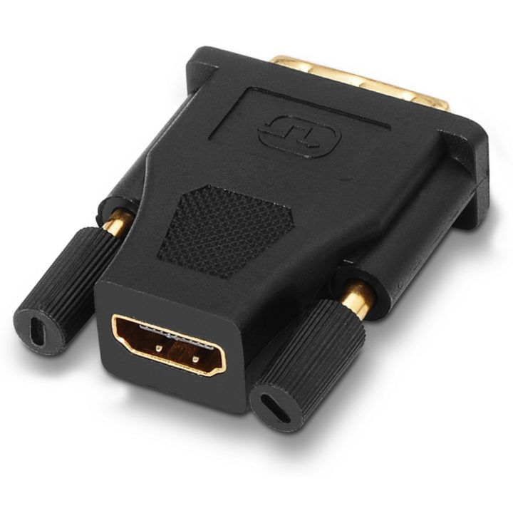 AISENS A118-0091 adaptador de género para cabo DVI 24+1 HDMI A Preto