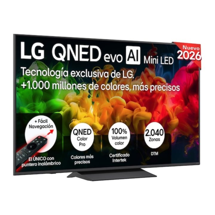 LG QNED 65QNED81B6A 65" 4K Ultra HD Smart TV Wi-Fi Black