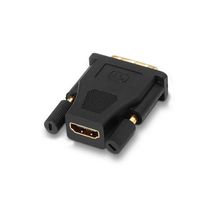 AISENS A118-0091 adaptador de género para cabo DVI 24+1 HDMI A Preto