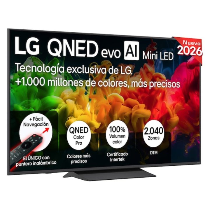 LG QNED 65QNED81B6A 65" 4K Ultra HD Smart TV Wifi Negro