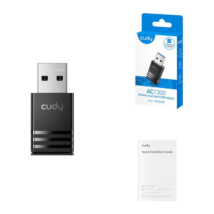 Cudy WU1300S WLAN Network Adapter and Card 867 Mbit/s