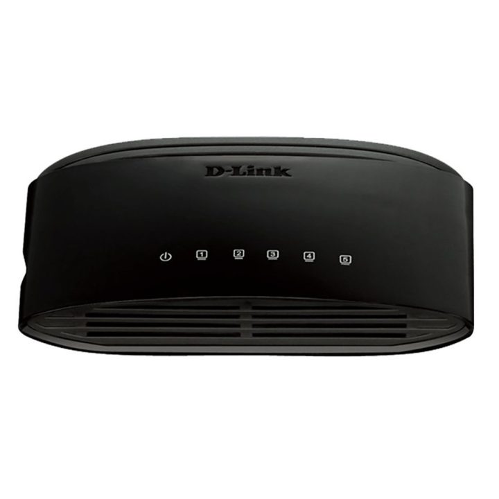 D-Link DES-1005D Unmanaged Fast Ethernet (10/100) Black