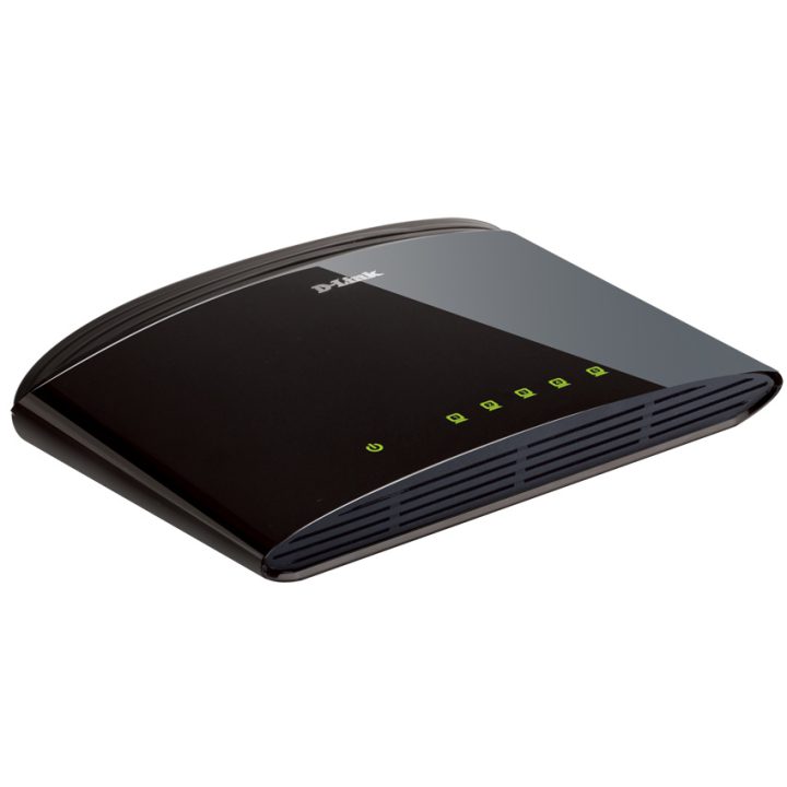 D-Link DES-1005D Não Gerido Fast Ethernet (10/100) Preto