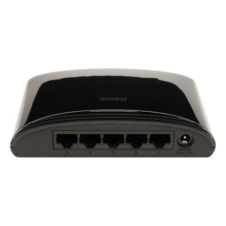 D-Link DES-1005D Unmanaged Fast Ethernet (10/100) Black
